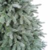 Umělý vánoční stromeček 3D Smrk Stříbrný detail jehličí