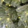 Umělý vánoční stromeček 3D Smrk Stříbrný s LED osvětlením detail jehličí