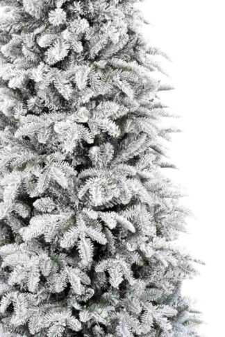 Umělý vánoční stromek 3D Jedle Bílá Úzká detail jehličí