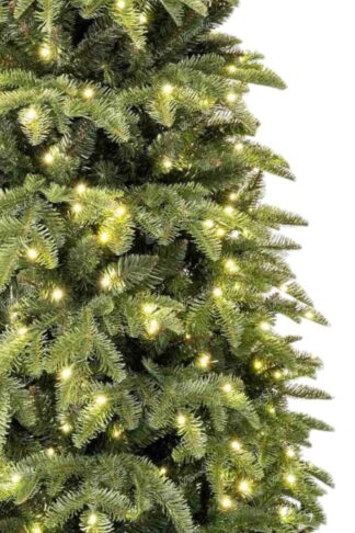 Umělý vánoční stromek 3D Jedle Pyrenejská LED detail jehličí