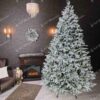 Umělý vánoční stromeček 3D Smrk Stříbrný 280cm 850LED