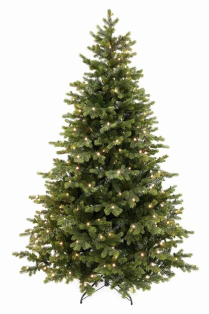 Umělý vánoční stromek 3D Jedle Švédska 210cm 300LED
