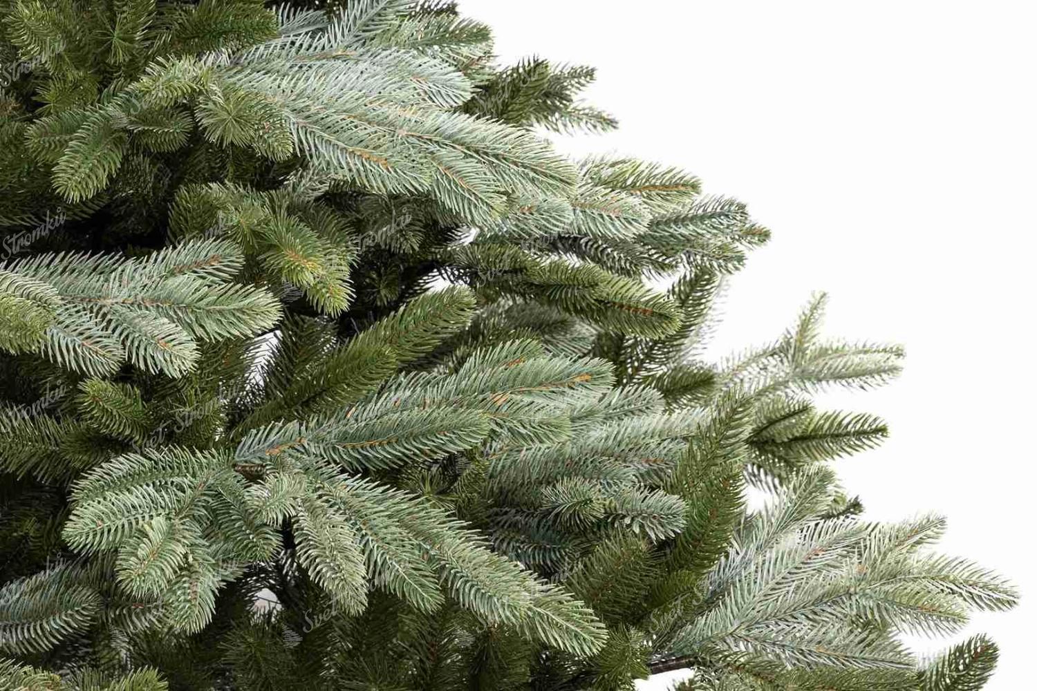 Umělý vánoční stromeček 3D Smrk Vznešený Světlý 210cm