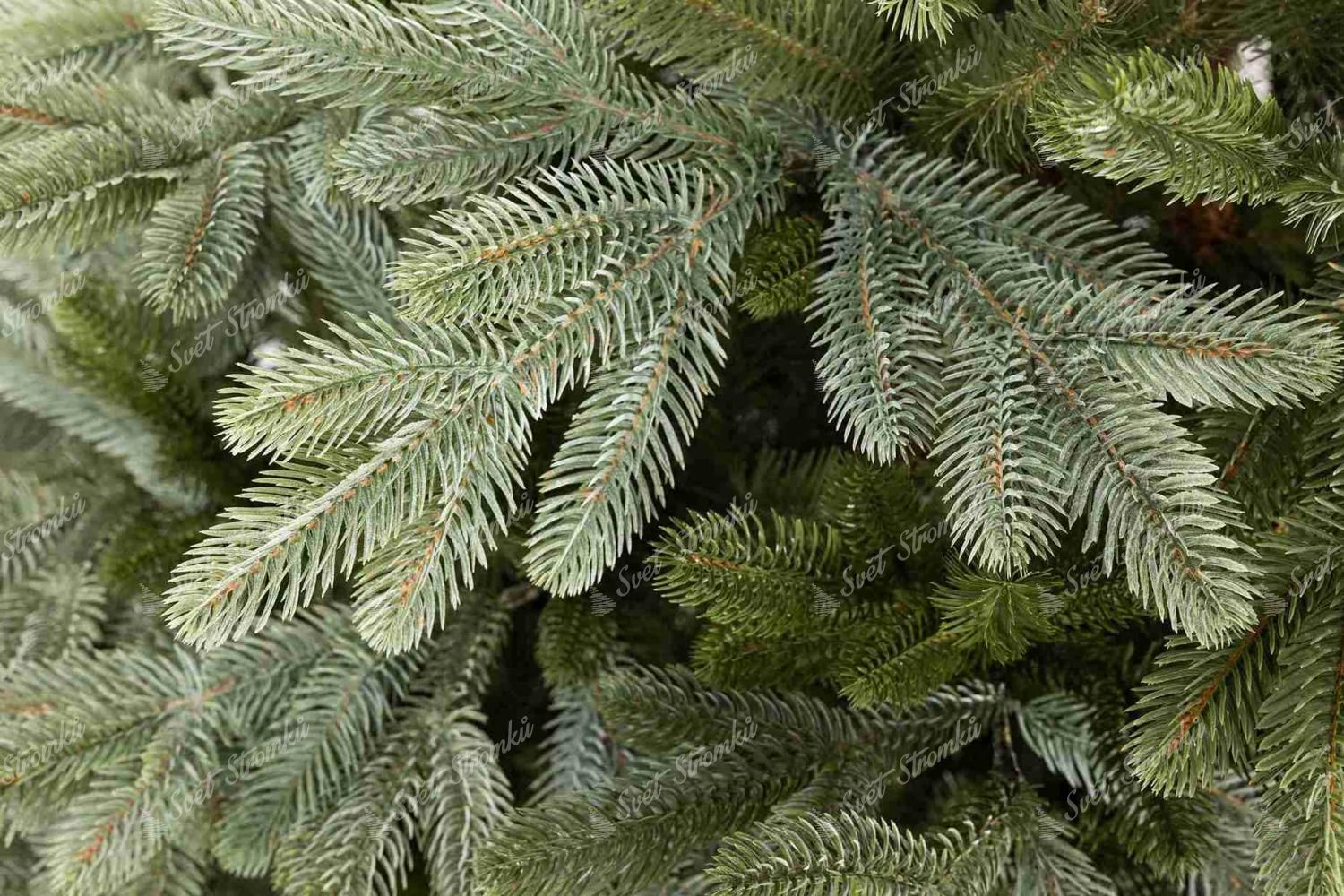 Umělý vánoční stromeček 3D Smrk Vznešený Světlý 210cm