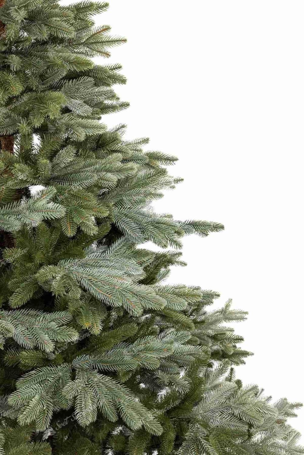 Umělý vánoční stromeček 3D Smrk Vznešený Světlý 250cm